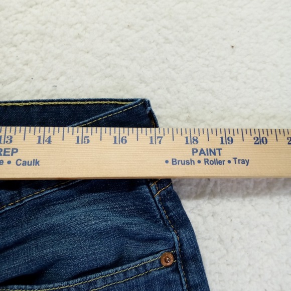 Levi Strauss 514‎ Mens Straight Fit Jeans Dark Wash W34 L30 - Picture 2 of 9